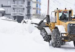 Bitlis'te kar durdu, kapanan yollar tekrar açıldı