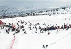 Yıldız Dağı Kayak Merkezi'nde sömestir yoğunluğu