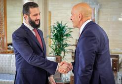 Suriye Cumhurbaşkanı Şara, ABD'nin Suriye Özel Temsilcisi Barrack'la görüştü