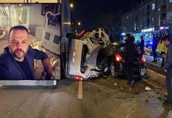 Yakıtı biten otomobilinin yanında beklerken hafif ticari araç çarpan mobilyacı toprağa verildi