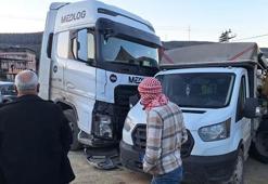 Hatay'da buzlanan yolda 11 araç zincirleme kazaya karıştı: 11 yaralı