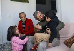 Dede ile 3 torunu, yeni yuvalarına kavuştu