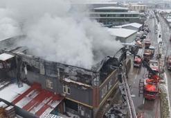 Tuzla'da çakmak üretim fabrikasında yangın