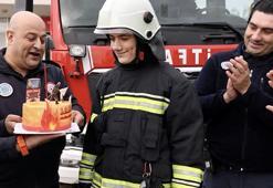 Egemen'in 'itfaiyeci' olma hayali doğum gününde gerçekleşti