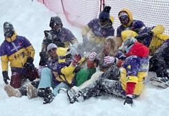 Palandöken'de kar kalınlığı 230 santimetreye ulaştı