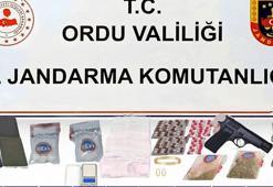 Ordu merkezli 2 ilde uyuşturucu operasyonu