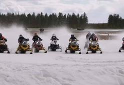 Rize’de Dünya Kar Motosikleti Şampiyonası’nın lansmanı gerçekleştirildi