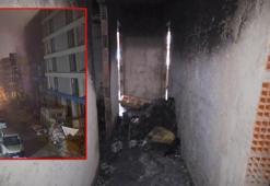 Bahçelievler'de inşaatta çıkan yangında bir kişinin cesedi bulundu