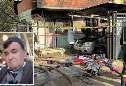 Evini ve otomobilini yakıp, kendini vurmuştu; hayatını kaybetti