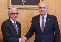 TBMM Başkanı Kurtulmuş, Portekiz Cumhuriyet Meclisi Başkanı Branco ile görüştü