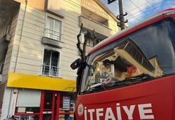 İzmit’te ev yangını; 5 kişi dumandan etkilendi