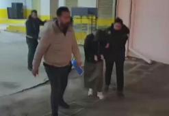 Atlas Çağlayan'ın ailesini tehdit eden 3 şüphelinin adliyeye sevk görüntüsü ortaya çıktı