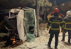 Nevşehir'de kamyonet, otomobile arkadan çarptı: 4 yaralı