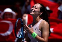 Milli tenisçi Zeynep Sönmez, Avustralya Açık'ta 3’üncü tura yükseldi