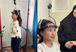 Doğuştan elleri gelişmeyen Kader, hayata ayakları ile tutunuyor