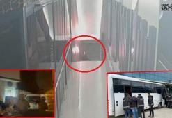 Bursa'da molotoflu saldırı kamerada; suç örgütü üyesi 8 şüpheli yakalandı