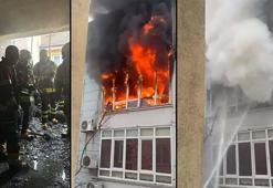 Buzdolabının motorundaki patlamayla çıkan yangında ev kullanılamaz hale geldi