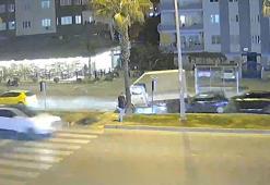 Mersin’de zincirleme kaza kamerada