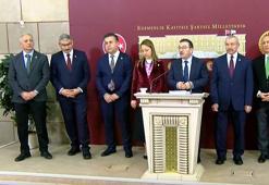 Kartalkaya Otel Yangını Araştırma Komisyonu üyeleri TBMM'de basın toplantısı düzenledi