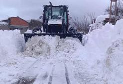 Ordu'nun yükseklerinde yoğun kar yağışı