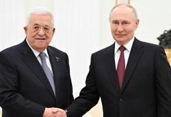 Rusya Devlet Başkanı Putin ile Filistin Devlet Başkanı Abbas bir araya geldi