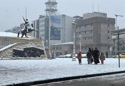 Gaziantep'te kar yağışı