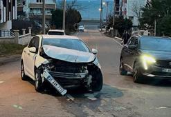 Ordu’da iki otomobil çarpıştı; 2 yaralı