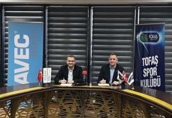 TOFAŞ Spor Kulübü ve Avec Rent a Car sponsorluk anlaşmasına imza attı