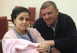 7 yıl önce evlat edinen çift, bu kez 3 aylık Emine bebeğe koruyucu aile oldu