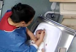 5 günlük bebeğe şiddet uygulayan hemşire hakkında tutuklama kararı