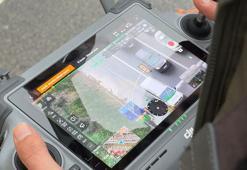 Avcılar'da dron destekli trafik denetimi