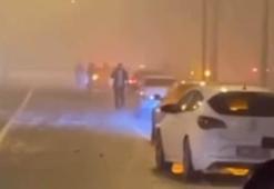 Diyarbakır’da 13 araç zincirleme kazaya karıştı; 7 yaralı