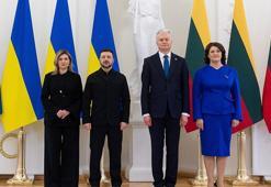 Zelenskiy, Litvanya Cumhurbaşkanı Nauseda ile bir araya geldi