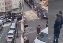 Sultangazi'de enişte ile kayınbirader arasında gerginlik; birbirlerine silah çektiler