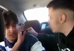 Çevrim içi oyunda küfürleştikleri liseliyi takside alıkoyup, darbettiler