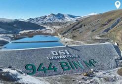 Sivas'taki Ulaş Baharözü Barajı'nda su tutuldu