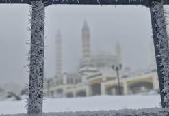 Diyarbakır'da yoğun sis ve kırağı; uçak seferleri iptal edildi