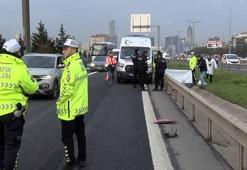 Ataşehir'de motosikletin çarptığı yaya hayatını kaybetti, sürücü yaralandı