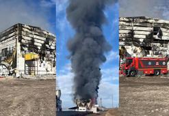 Afyonkarahisar'da enerji santralinde yangın