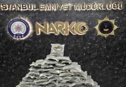Sancaktepe'de operasyonda 83 kilo uyuşturucu ele geçirildi; 2 şüpheli tutuklandı