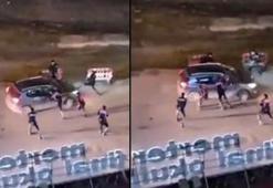 Zeytinburnu'nda 'dur' ihtarına uymadı, polis aracın lastiklerine ateş etti