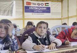 Eğitim-Bir-Sen’den Gazze’de eğitim çadırı