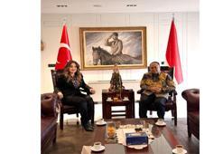 ULUSKON Başkanı Atasoy, Endonezya Büyükelçisi Purnama’yı ziyaret etti