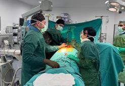 Bitlis’te ilk defa kapalı yöntem omurga ameliyatı yapıldı