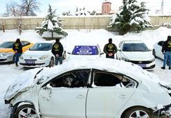 Hasarlı araçlarla 'change' yapan şebekeye operasyon: 4 tutuklama