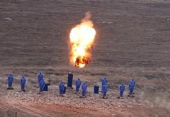 STM'nin sürü İHA'ları, gerçek mühimmatla hedefi vurdu