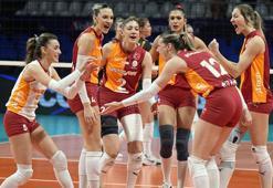 Galatasaray Daikin, Stuttgart'ı 3-1 mağlup etti