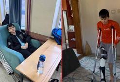 Konteynerdeki saldırıdan ölü numarasıyla kurtulan Nazif, 6 ay sonra ayağa kalktı