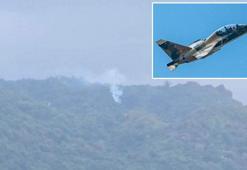 Vietnam'da askeri uçak düştü