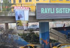 Kendisini dolandırdığını öne sürdüğü kişileri afişle teşhir etti